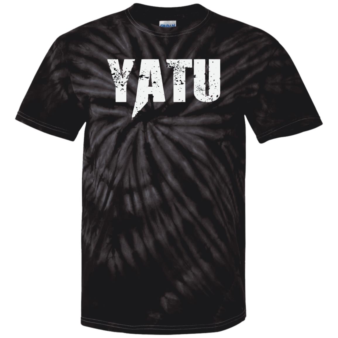 Yatu Black Tie Dye T-Shirt