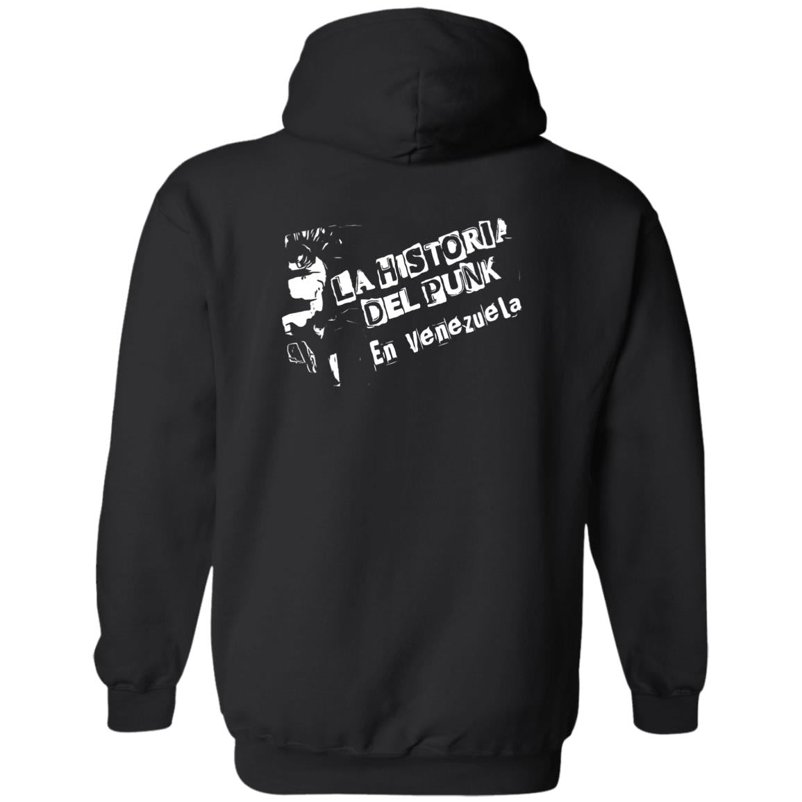 La Historia del Punk en Venezuela Zip Up Hooded Sweatshirt