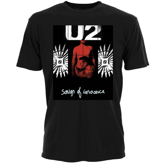 U2 T-Shirt Songs Of Innocence Red Shade