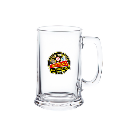 Antena Clandestina Beer Glass 13 oz