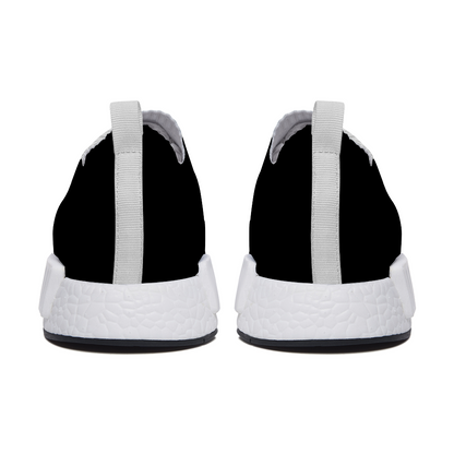 Trauma Skull Black Unisex Slip-On Leisure Shoes