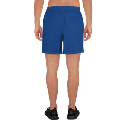 Melomania Men's Athletic Long Shorts Royal Blue