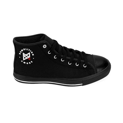 Demolition Amore Men's High-top Sneakers Black