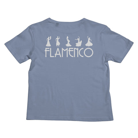 After School Dreams Flamenco Light Blue Kids T-Shirt