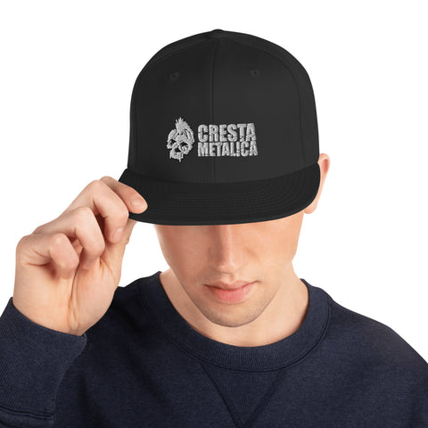 Cresta Metalica Snapback Black Hat