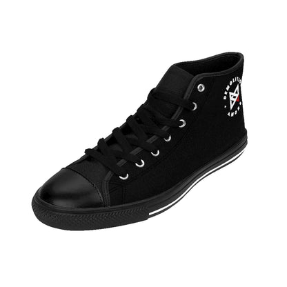 Demolition Amore Men's High-top Sneakers Black