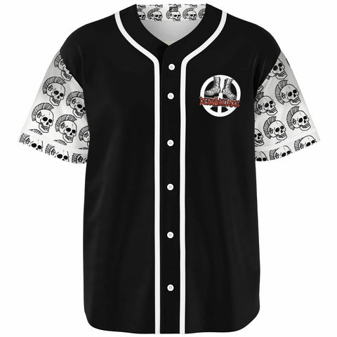 Deskarriados Baseball Jersey Black & White