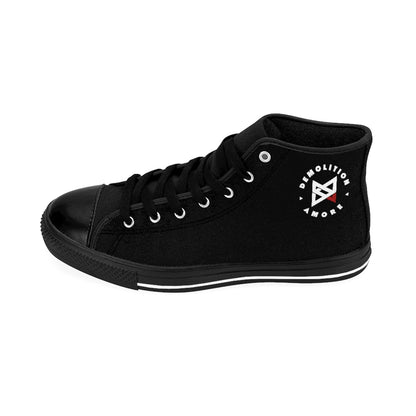 Demolition Amore Men's High-top Sneakers Black