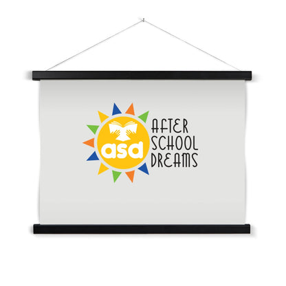 After School Dreams Logo Art Print with Hanger