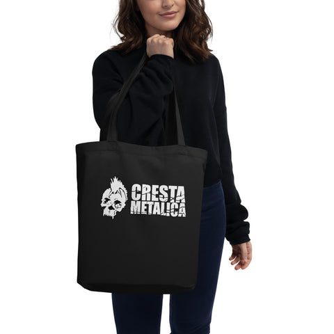 Cresta Metalica Black Eco Tote Bag