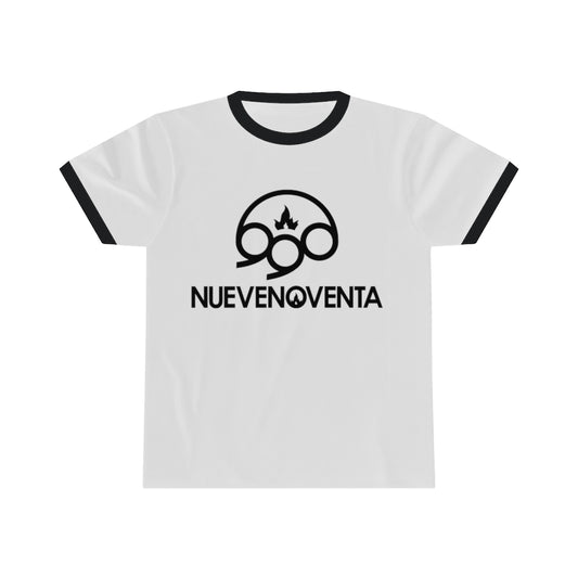 Camiseta Ringer NueveNoventa Banda de Rock Unisex