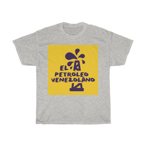 Camiseta El Petróleo Venezolano Mustard