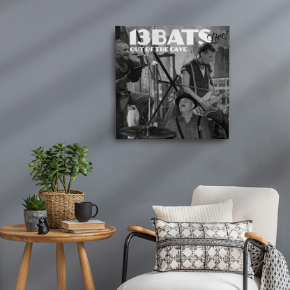 13 Bats Out Of The Cave Live Wall Clock