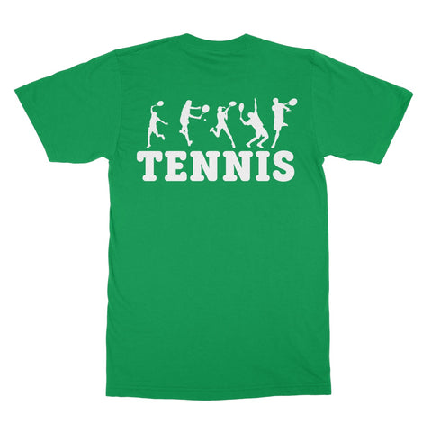 After School Dreams Tennis Green Adult T-Shirt