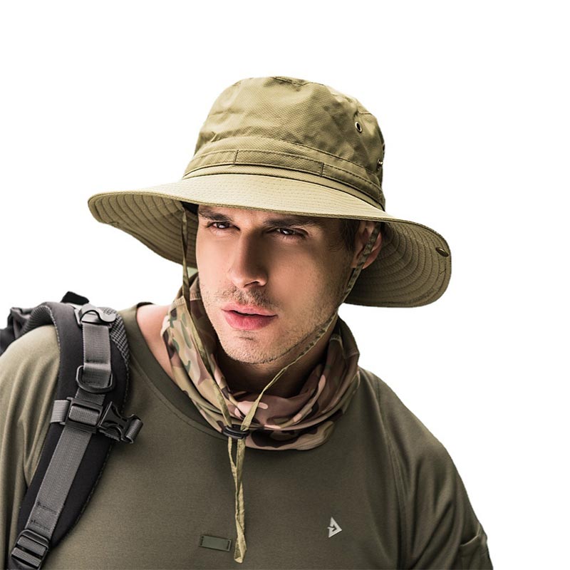 Men's Foldable Sun Protection Hiking Cap