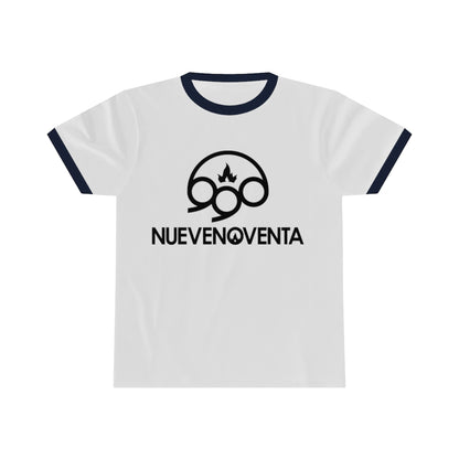 Camiseta Ringer NueveNoventa Banda de Rock Unisex