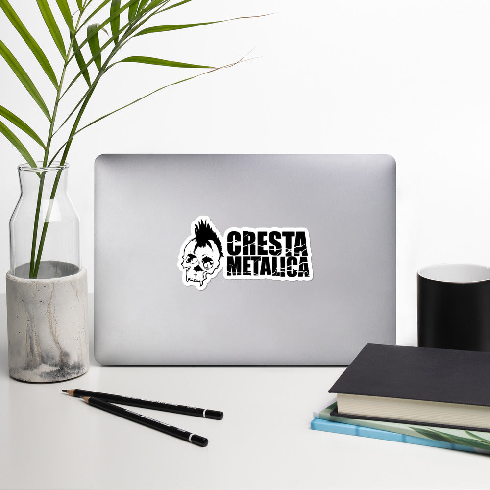 Cresta Metalica Bubble-free stickers