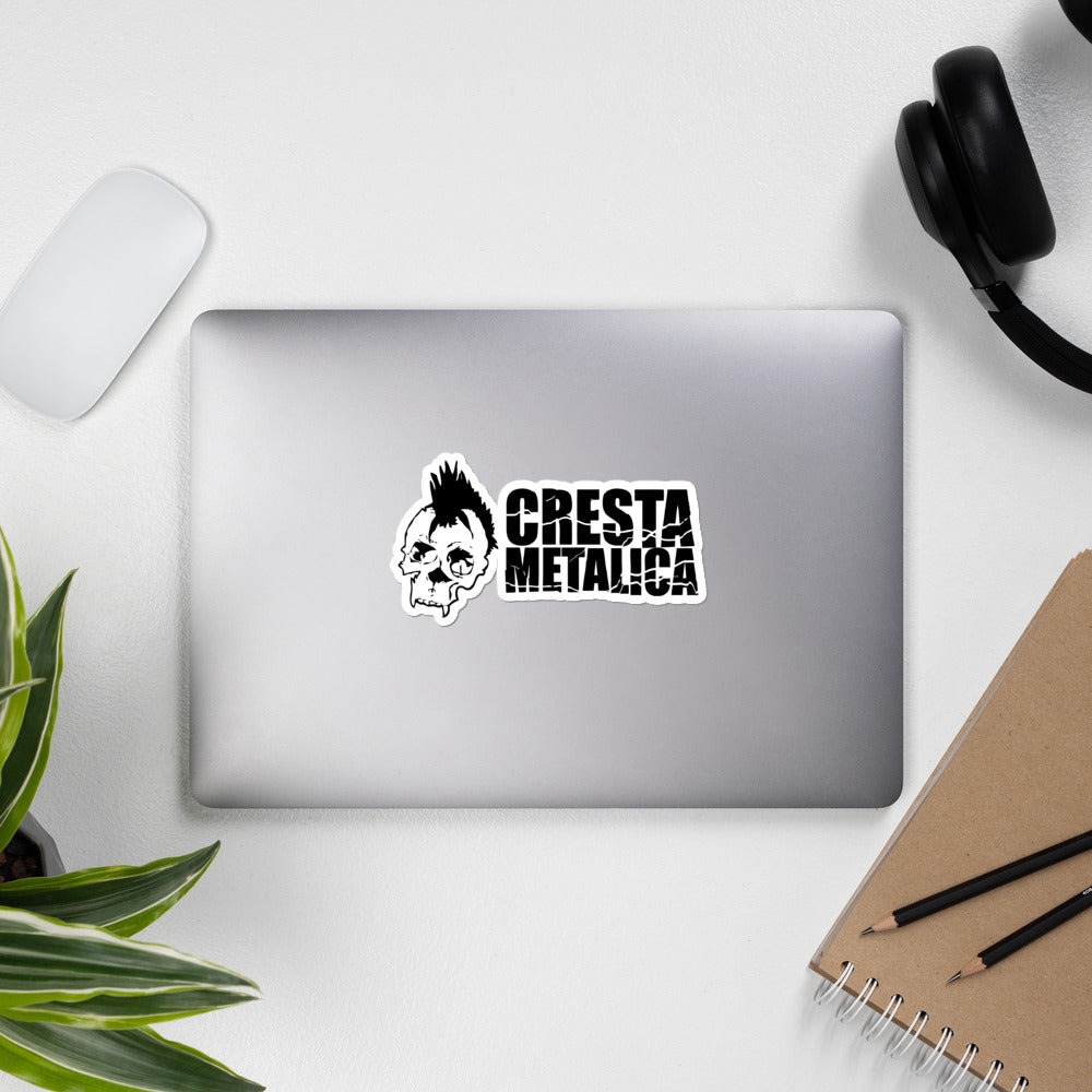 Cresta Metalica Bubble-free stickers