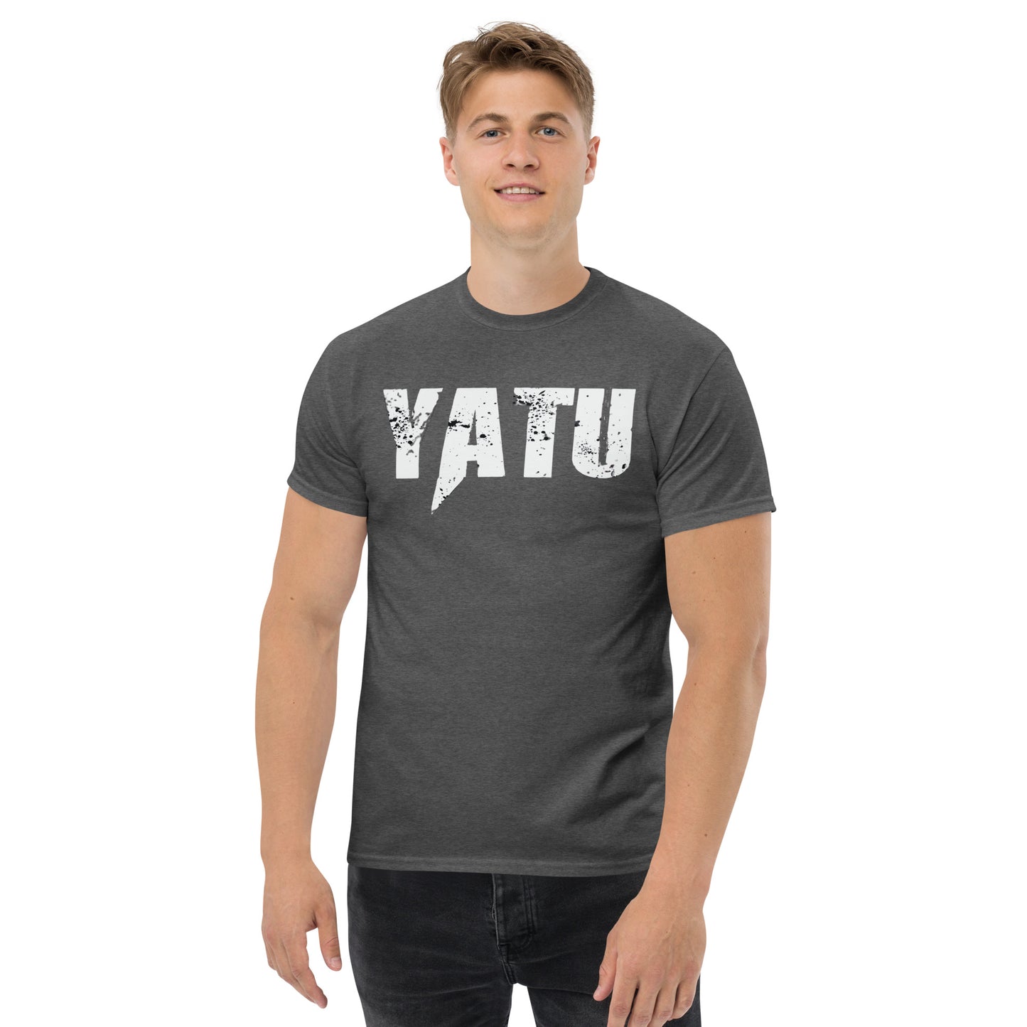 Yatu Men's Classic Dark Heather T-Shirt