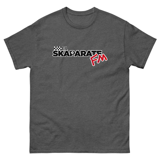 El Skaparate FM Classic Tee Dark Heather