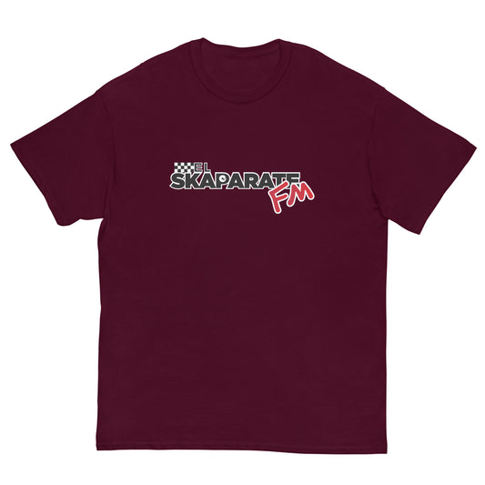 El Skaparate FM Classic Tee Marroon