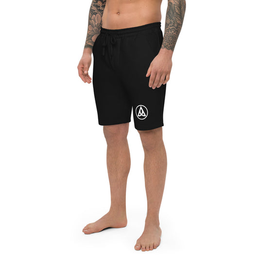 Deska Clothing Men's fleece shorts Black