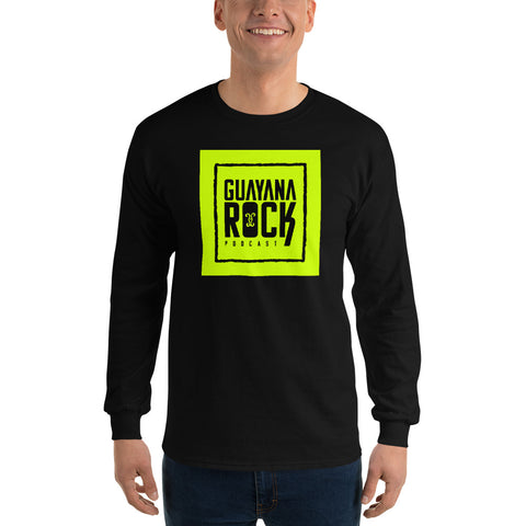 Guayana Rock Podcast Green Men’s Long Sleeve Shirt