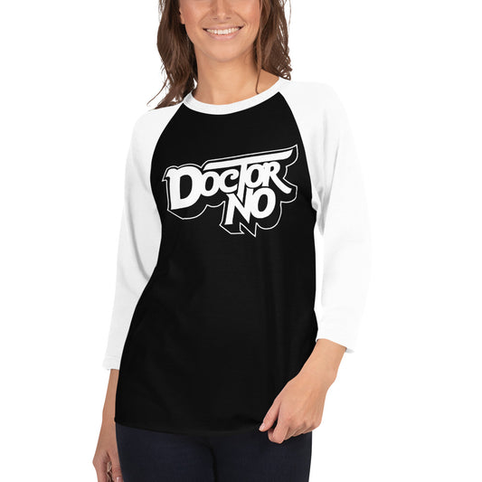 Camiseta Doctor No tres cuartos Black