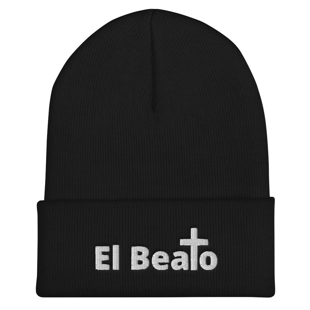 Gorro con borde El Beato Black