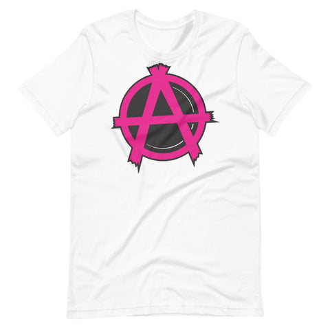 Camiseta Anarquia Punk Pink
