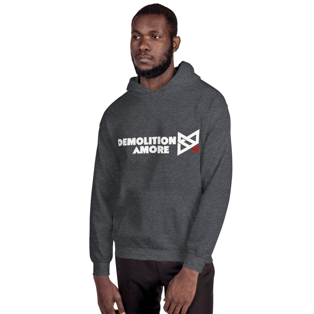 Demolition Amore Unisex Hoodie Dark Heather