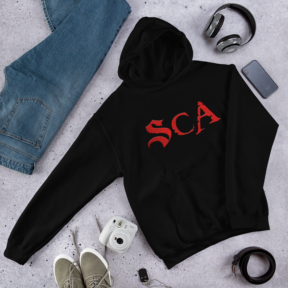 Sudadera con capucha Scarecrow Avenue SCA Black