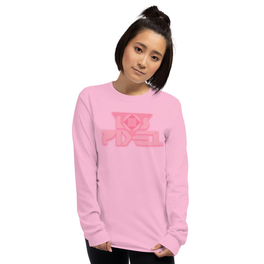 Camiseta manga larga Los Pixel Pink Pink