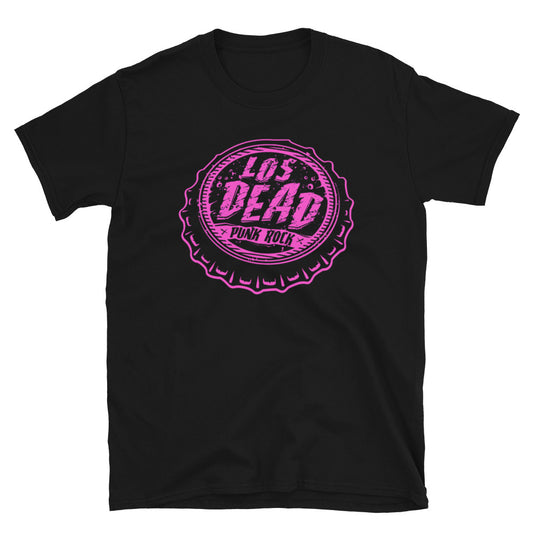 Camiseta Los Dead Unisex Black Pink