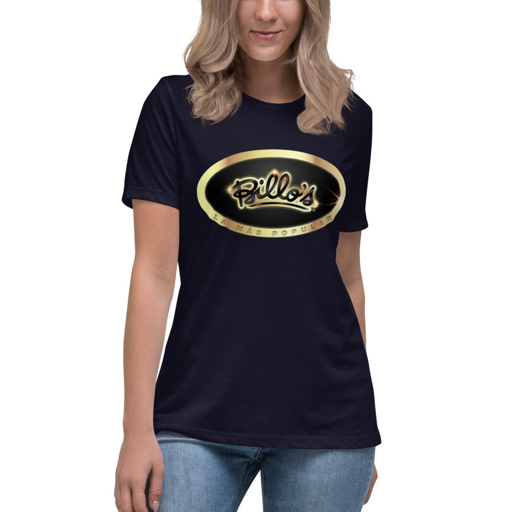 Camiseta Billos Legendarios Mujer Navy