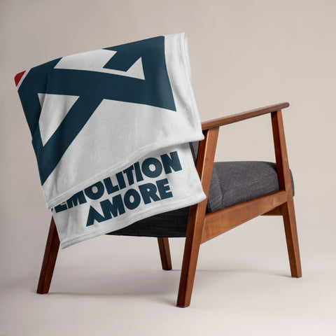 Demolition Amore Throw Blanket