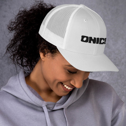 Gorra tipo trucker Onice White