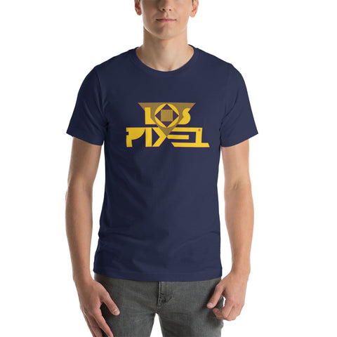 Camiseta Los Pixel Mustard Navy