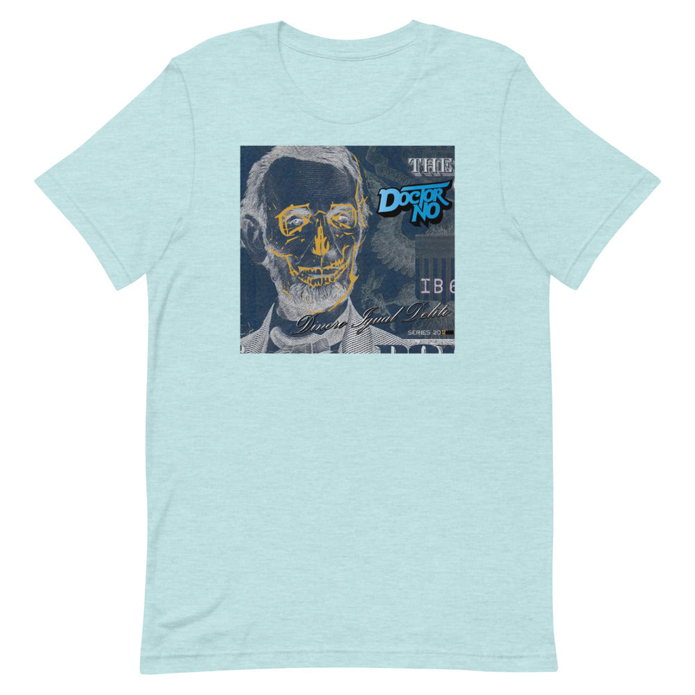 Camiseta Doctor No Dinero igual Delito Ice Blue