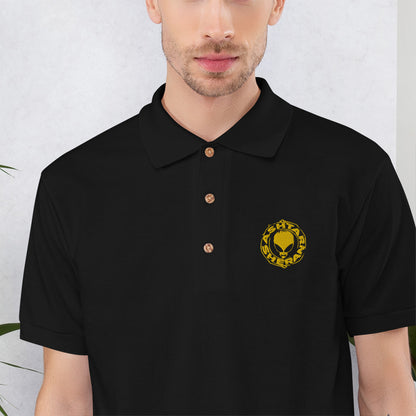 Polo bordado Ashtar Sheran Gold