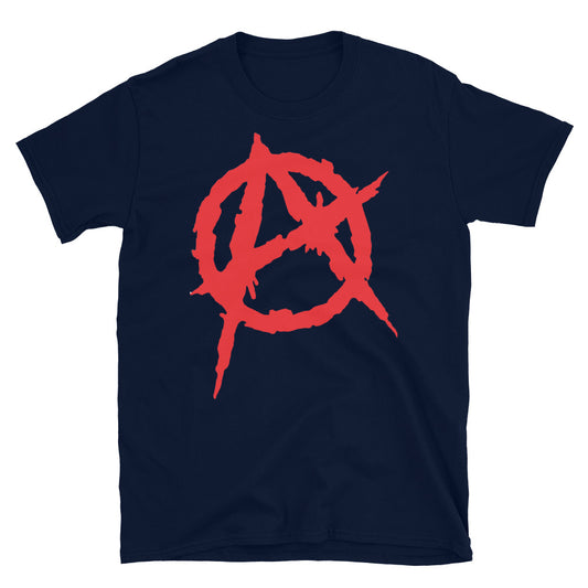 Camiseta Punk Anarquía Navy