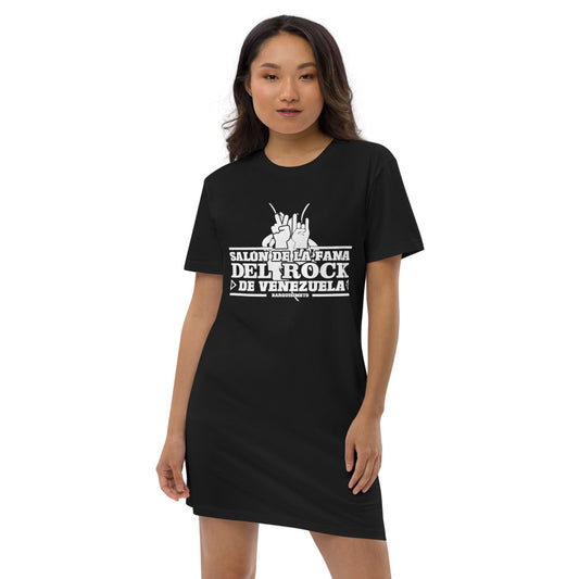 Vestido camiseta de algodón orgánico SFRV Black