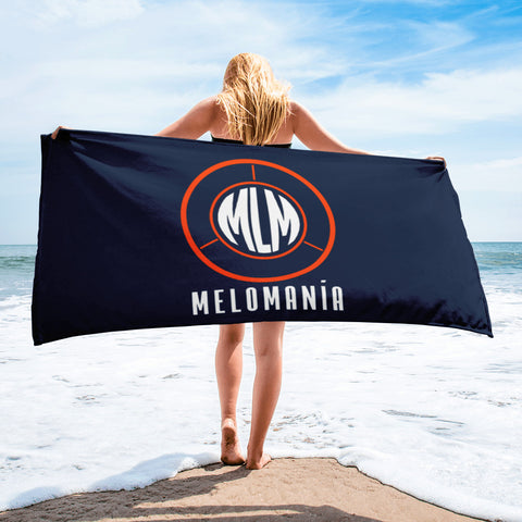Melomania Sublimated Towel Navy