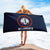 Melomania Sublimated Towel Navy