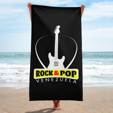 Rock & Pop Venezuela Black Towel