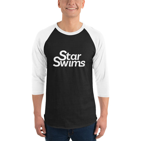 Star Swims 3/4 sleeve raglan shirt