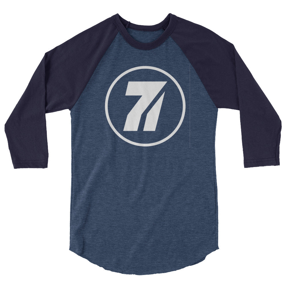 Séptimo Invitado 7 logo 3/4 sleeve raglan shirt