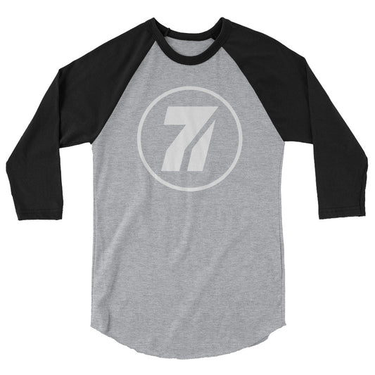 Séptimo Invitado 7 logo 3/4 sleeve raglan shirt