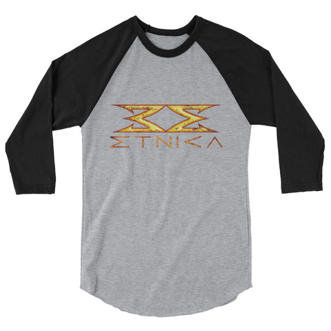 Etnica 3/4 sleeve raglan shirt