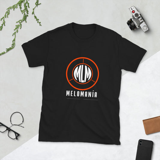 Melomania Short-Sleeve Unisex T-Shirt Black